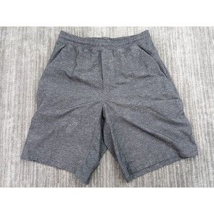 Lululemon Mens Pace Breaker Size Small Lined Shorts 9" Gray Running Stretch